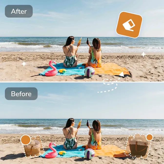 remove objects from image online free