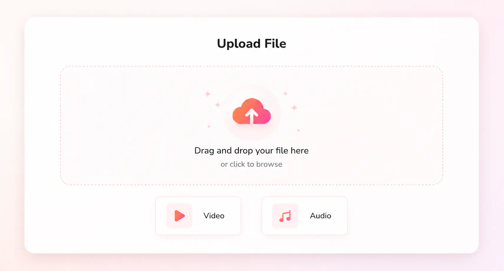upload a flac audio file