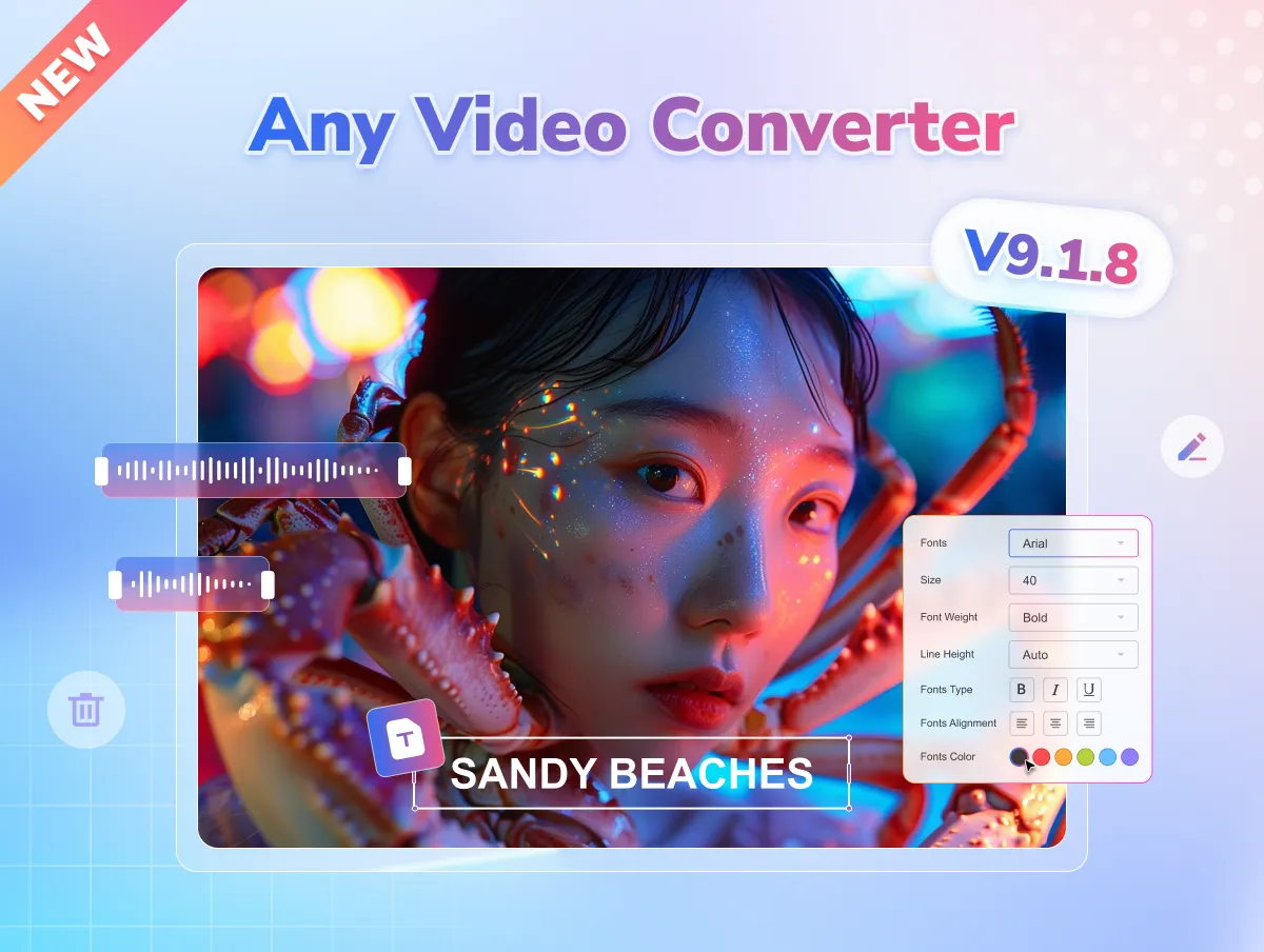 any video converter v9.1.8 released to enhance the video converter tool