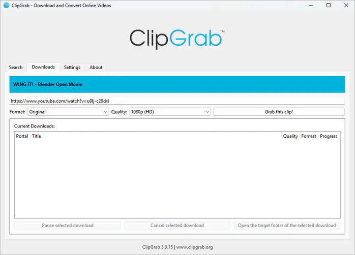 clipgrab desktop app