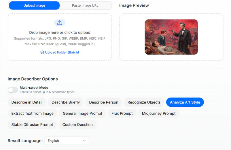 describeimage.ai image describer