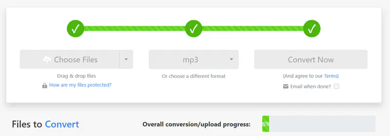 convert flac to mp3 online free with zamzar